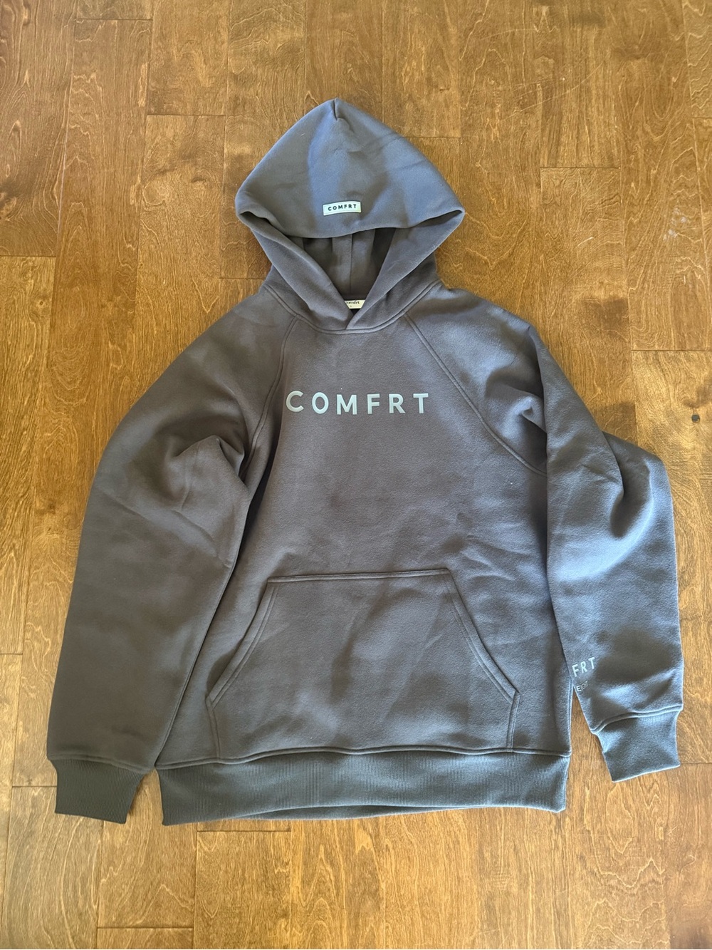 COMFRT Women's Chocolate Brown Pullover Hoodie